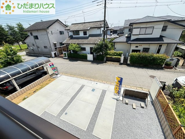 蓮田市桜台　新築一戸建て　リーブルガーデン　01の展望|南側に面したバルコニーなのでお洗濯物がよく乾きます♪