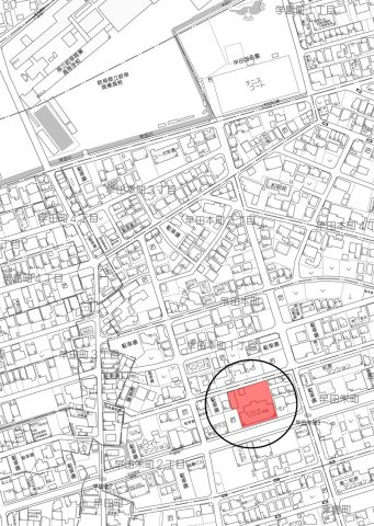 ライオンズマンション早田【9階】の地図