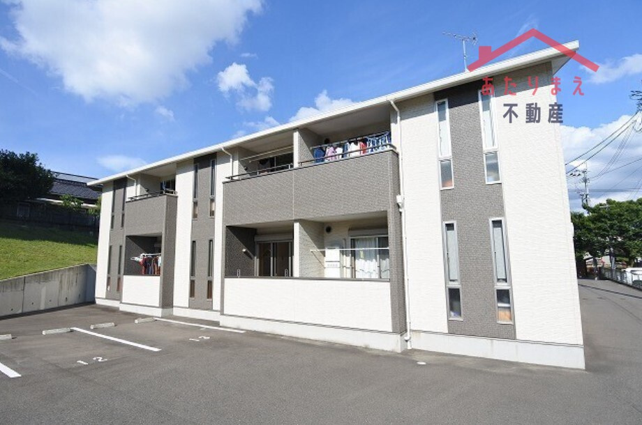 フルール野多目Ｂ棟の外観