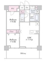【間取り】 | 51.20㎡/2LDK【オルタナ護国寺】