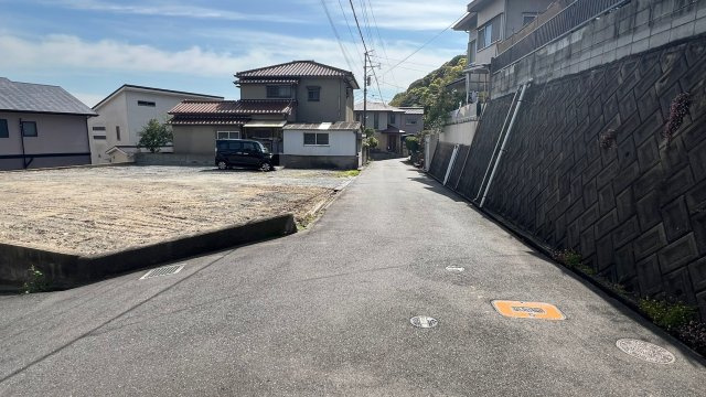 ーBloomーブルーム小倉北区南丘1丁目　【小倉北区　新築戸建て】の前面道路含む現地写真|現地撮影　2024,4,12　ーBloomーブルーム小倉北区南丘1丁目　【小倉北区　新築戸建て】