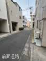 墨田区東向島５丁目の戸建の前面道路含む現地写真