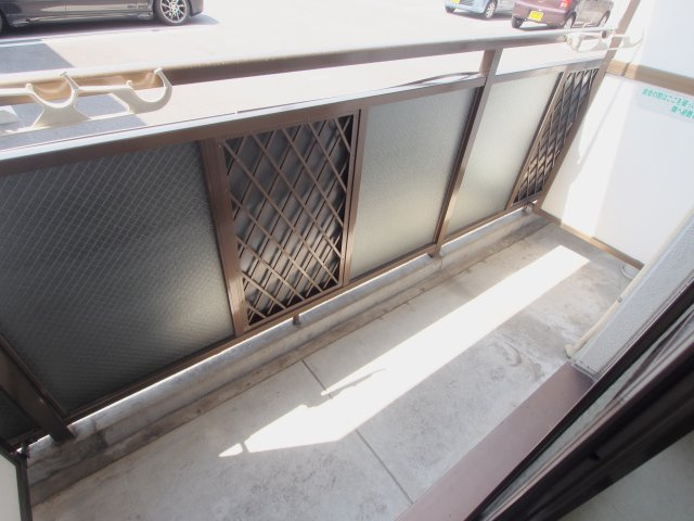 カーサ蟹原のバルコニー