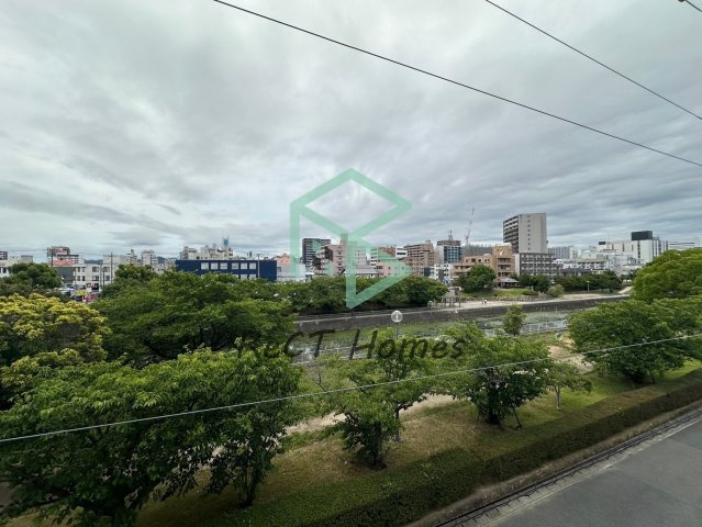 姫路市三左衛門堀東の町の賃貸マンションの展望