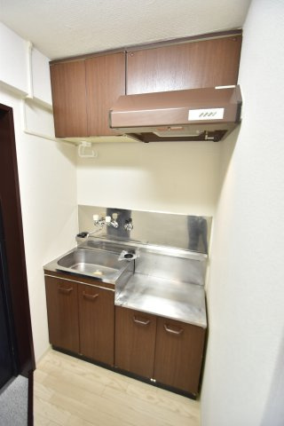 大阪市都島区東野田町４丁目の賃貸マンションのキッチン