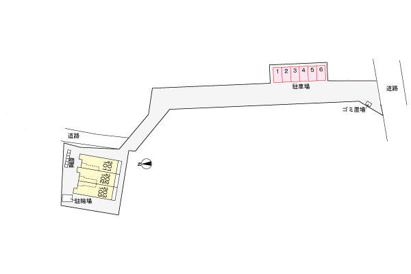 サイド　ワンの駐車場|駐車場