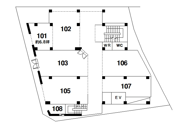 トミオプラザの間取り