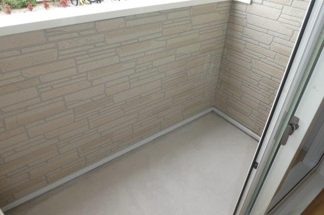 プラシードＡのバルコニー