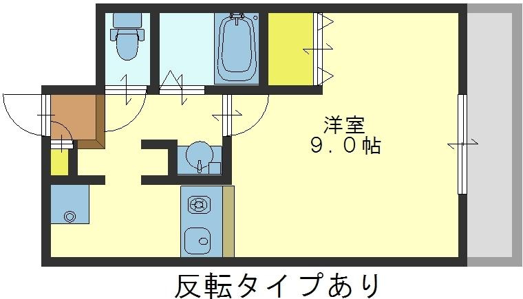 グランデージ長田東の間取り