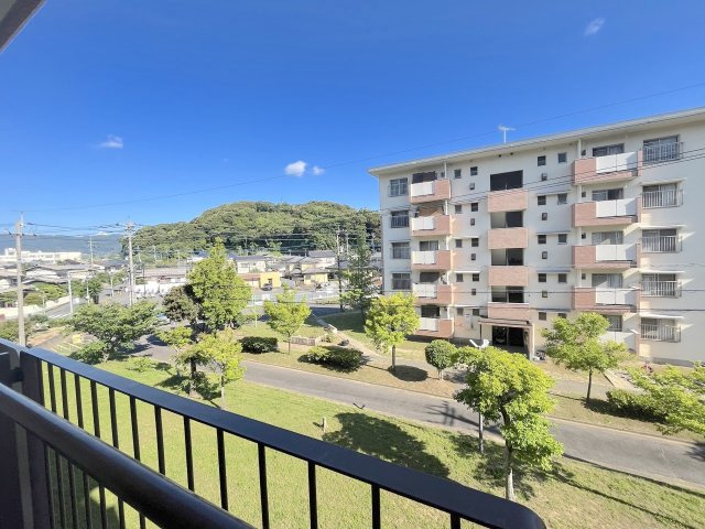 花鶴丘団地４号棟の展望