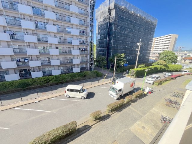 花鶴丘団地４号棟の展望