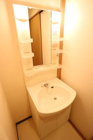 大阪市都島区都島南通１丁目の賃貸マンションの洗面所