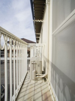 【バルコニー】 | メゾン・ド・シアン | 日当たり良好です♪