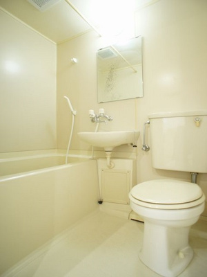 【トイレ】 | メゾン・ド・シアン | バス・トイレは同室です。