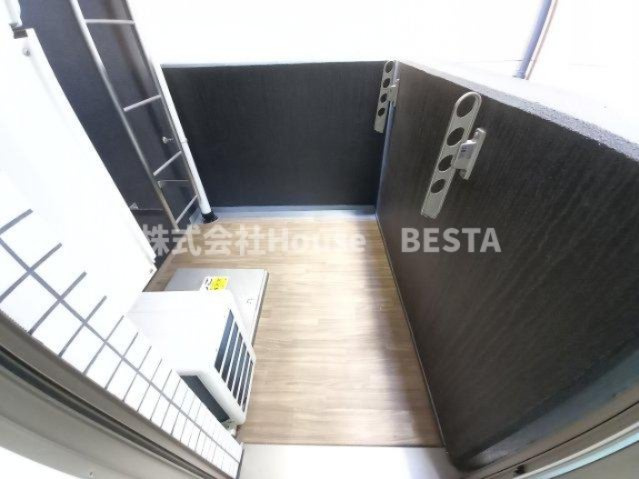 ララプレイス三宮ルミナージュのバルコニー