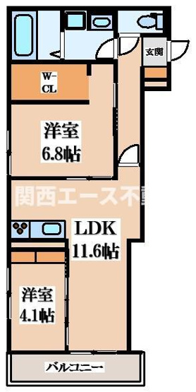 【間取り】 | レジデンス藤戸