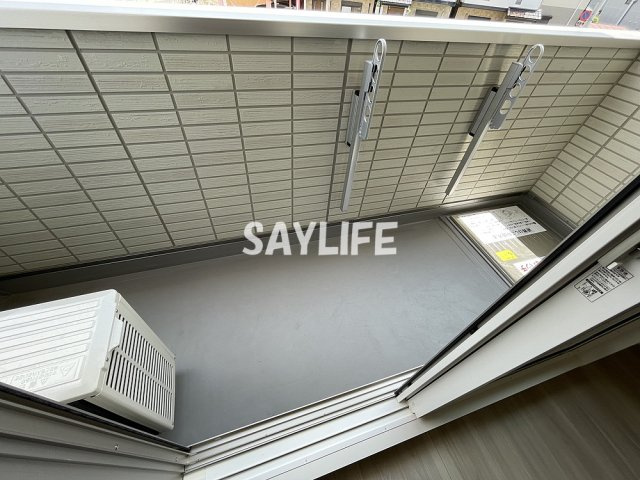 レジデンス藤戸のバルコニー