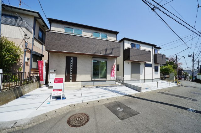 【横浜市旭区中希望が丘241-2全4棟新築戸建て4号棟】★仲介手数料無料★（希望ケ丘小学校・南希望が丘中学校）の外観|建物完成です
