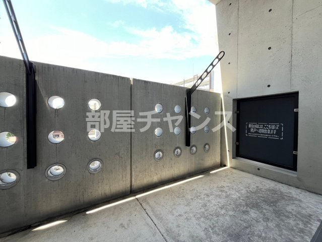 スタジオスクエア大須のバルコニー