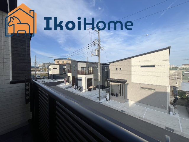 明石市大久保町八木　C号棟　新築戸建の展望|弊社独自で毎月５組限定「人気オプション３点パック」カーポート・バルコニー・ウッドデッキを１万円で取付