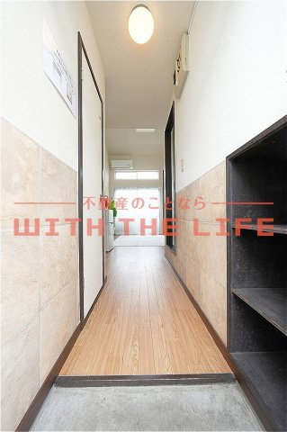 プライマリー合川C棟【キャッシュバック対象物件】の玄関|シンプルで使いやすい玄関です