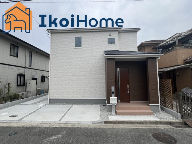 明石市魚住町清水20期　新築戸建の外観|オール電化でエコキュート有。車種によりますが3～4台駐車可能。閑静な住宅街で生活がしやすいです。