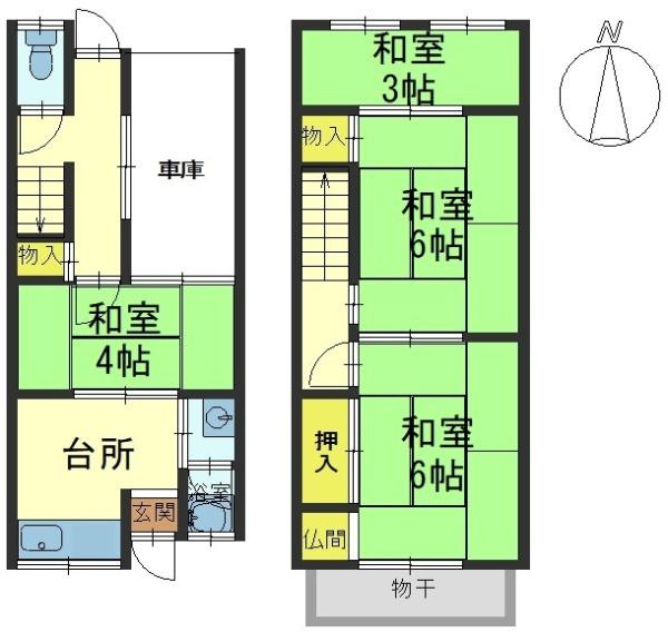 京都市伏見区向島立河原町の中古一戸建の画像
