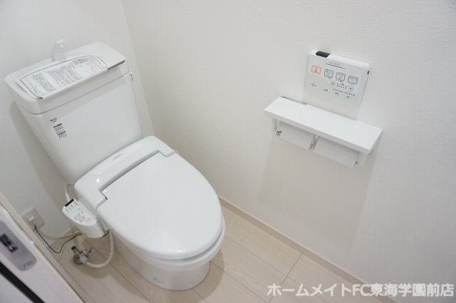 熊本市中央区上水前寺２丁目の賃貸マンションのトイレ