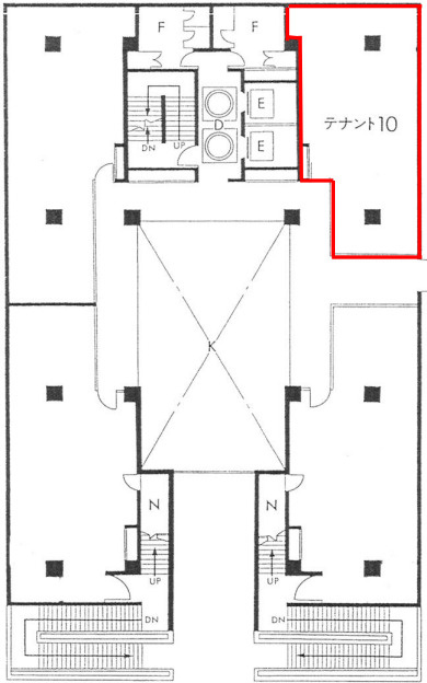 リンクスビルの間取り