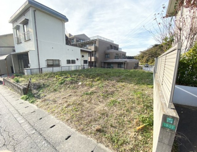 【前面道路含む現地写真】 | 企救丘売地 | 前面道路含む現地写真です