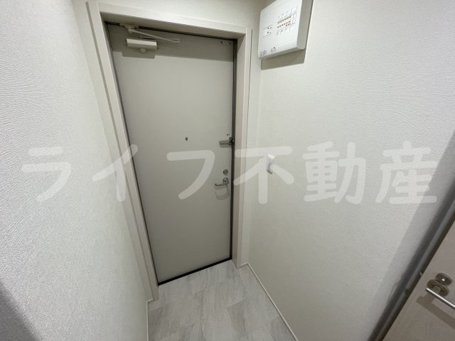 フジパレス花園Ⅱ番館の玄関|ゆったりとした玄関です