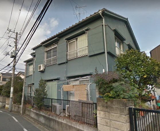中野区大和町２丁目のアパートの外観