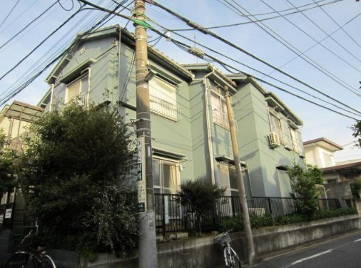 中野区大和町２丁目のアパートの外観