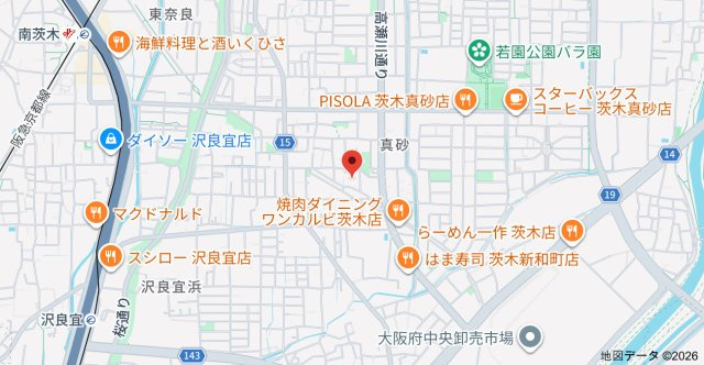 ゼアス真砂の地図