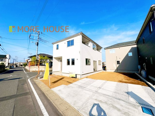 伊勢崎市境1期　新築住宅 1号棟の外観