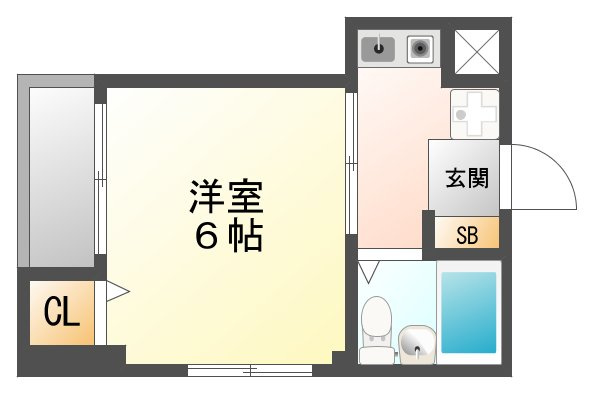 【間取り】 | サンコート鷹取 | サンコート鷹取