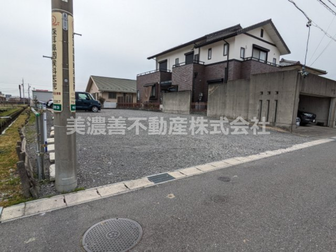 ６２９１０　大垣市中川町3丁目土地の外観