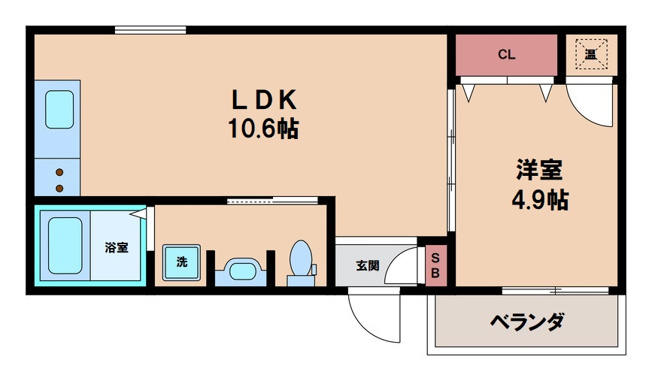 【間取り】 | FmaisonLOREⅡ番館