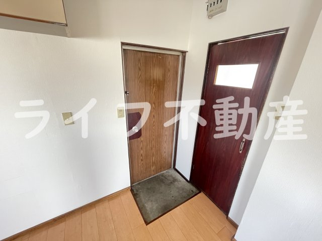 鎌田マンションの玄関|毎日通る玄関はこちらです