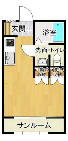 【間取り】 | ゆりもⅡ