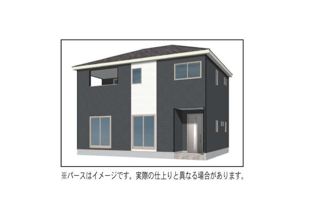 【外観パース】 | 光山2丁目(29.27坪)  新築戸建て　2階建