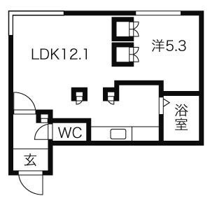 【間取り】 | メゾンドール | 使い勝手を重視した間取り
