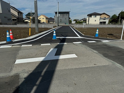 【周辺】 | 太田市新田村田町　土地　D区画 | 進入路（東から撮影）☆