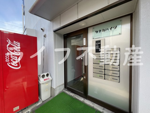 タナカハイツのエントランス|エントランスです