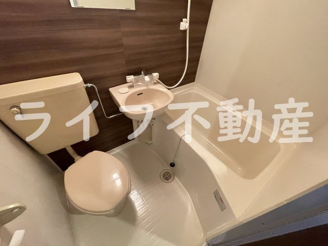 タナカハイツの浴室|お風呂です