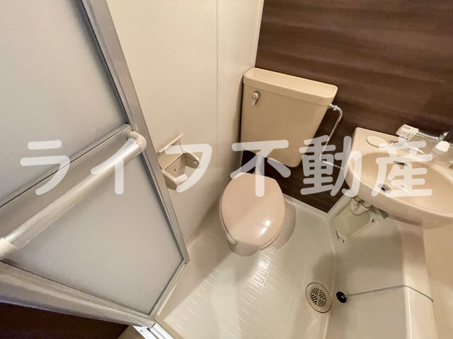 タナカハイツのトイレ|落ち着いたトイレです