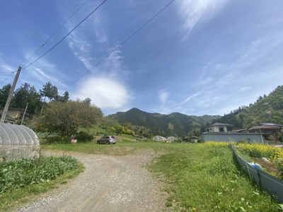 【前面道路含む現地写真】 | 西多摩郡奥多摩町　売地 | 西側より撮影