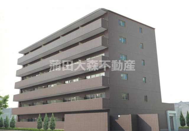 クリオ蒲田Ⅱの外観パース