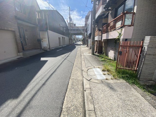 南田辺1丁目　土地の外観
