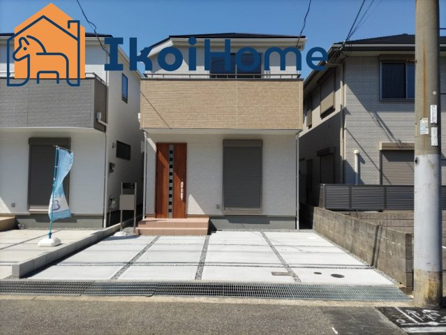 神戸市西区王塚台　８期　新築戸建　2号棟の外観|●年中無休：当日予約可●JR西明石まで徒歩27分・自転車9分。出合小学校・王塚台中学校近い